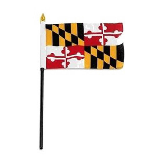 Maryland "4X6" Inch Flag Maryland Flag Maryland "4X6" Inch Flag Maryland Flag