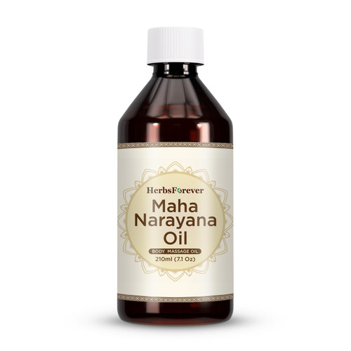 HerbsForever Maha Narayan Oil Authentic Ayurvedic Massage Oil Cold Pressed Premium Oil Non GMO, Vegan 7.1 fl oz 210 ml HerbsForever Maha Narayan Oil Authentic Ayurvedic Massage Oil Cold Pressed Premium Oil Non GMO, Vegan 7.1 fl oz 210 ml