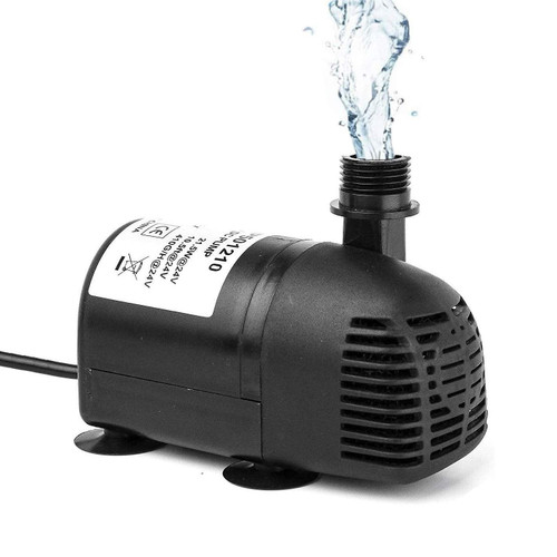 12V - 24V DC Brushless Submersible Water Pump, 410GPH, for Solar Fountain, Fish Pond, and Aquarium 12V - 24V DC Brushless Submersible Water Pump, 410GPH, for Solar Fountain, Fish Pond, and Aquarium