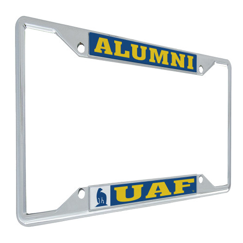 Desert Cactus University of Alaska Fairbanks Car Accessories Nanooks Metal License Plate Frame and Tag Holder for Front or Rear of Car (Alumni) Desert Cactus University of Alaska Fairbanks Car Accessories Nanooks Metal License Plate Frame and Tag Holder for Front or Rear of Car (Alumni)