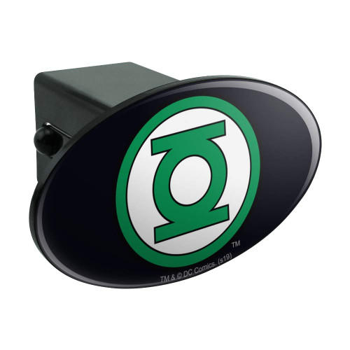 GRAPHICS & MORE Green Lantern Logo Oval Tow Trailer Hitch Cover Plug Insert GRAPHICS & MORE Green Lantern Logo Oval Tow Trailer Hitch Cover Plug Insert