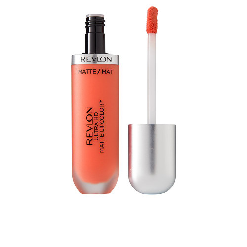 Revlon Ultra HD Matte Lipcolor, Velvety Lightweight Matte Liquid Lipstick in Red / Coral, Flirtation (620), 0.2 oz Revlon Ultra HD Matte Lipcolor, Velvety Lightweight Matte Liquid Lipstick in Red / Coral, Flirtation (620), 0.2 oz