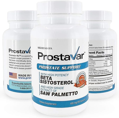 Prostavar Prostate Support - 1 Month Supply