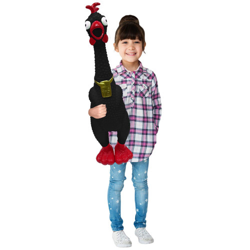 Animolds Hug Me Giant Rubber Chicken- Huge Stress Relief Screaming Chicken Toy | Screams Up to 45 Seconds- Novelty Gag and Prank Toys | Funny Toys Gifts for Christmas Stocking Stuffers for Kids Adult Animolds Hug Me Giant Rubber Chicken- Huge Stress Relief Screaming Chicken Toy | Screams Up to 45 Seconds- Novelty Gag and Prank Toys | Funny Toys Gifts for Christmas Stocking Stuffers for Kids Adult