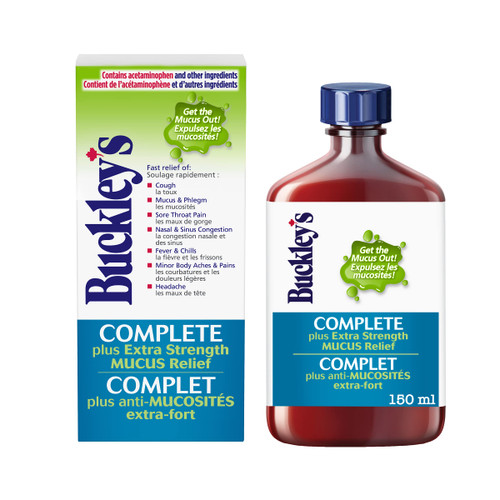 Buckley's Complete 'MUCUS RELIEF' Syrup Extra Strength for relief of COUGH - 150 ml Buckley's Complete 'MUCUS RELIEF' Syrup Extra Strength for relief of COUGH - 150 ml