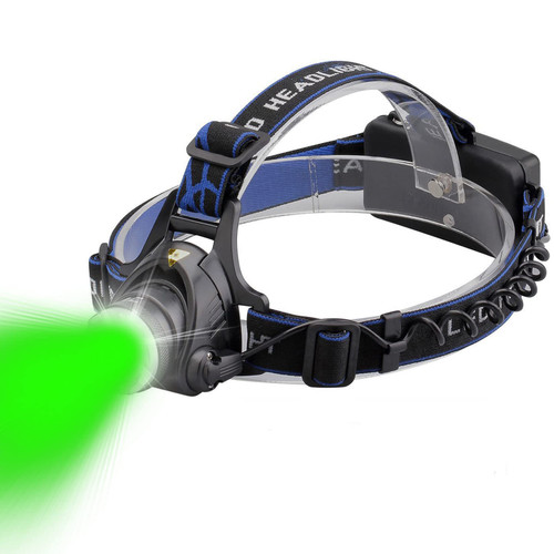 GRACETOP Greenlight LED Headlamp, 1800 Lumens Zoomable Hunting LED Head lamp Flashlight, Hands-Free Headlight Torch Lamp for Hunting Hiking Camping Fishing Reading Running GRACETOP Greenlight LED Headlamp, 1800 Lumens Zoomable Hunting LED Head lamp Flashlight, Hands-Free Headlight Torch Lamp for Hunting Hiking Camping Fishing Reading Running