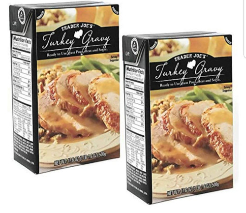 Trader Joe's Ready to Use Turkey Gravy - (17.6 oz) 500g - 2-PACK Trader Joe's Ready to Use Turkey Gravy - (17.6 oz) 500g - 2-PACK