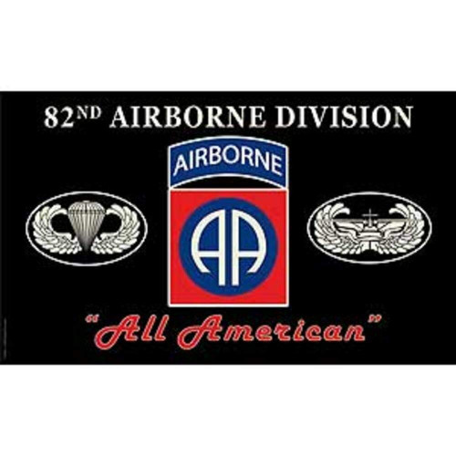 Trade Winds 3x5 Army Black 82nd Airborne Division All American Premium Flag 3'x5' Banner Premium Fade Resistant Trade Winds 3x5 Army Black 82nd Airborne Division All American Premium Flag 3'x5' Banner Premium Fade Resistant