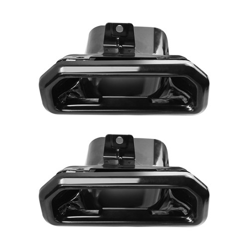 2253506 Fits for 2019-2024 Chevy: Silverado/GMC - Exhaust- Tips -Bezels- GLOSS BLACK 2253506 Fits for 2019-2024 Chevy: Silverado/GMC - Exhaust- Tips -Bezels- GLOSS BLACK