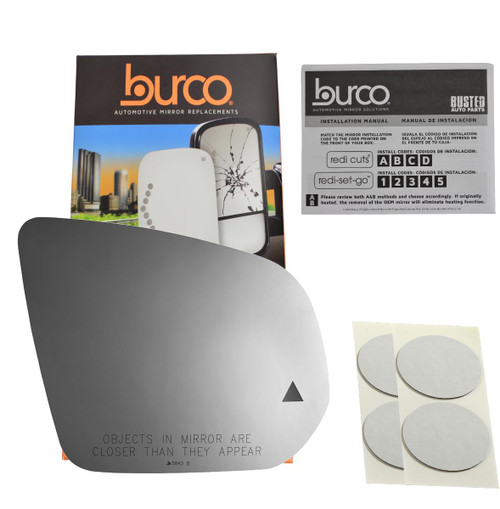 Burco 5843B Compatible with Mercedes-Benz G/GLE/GLS Series Right Passenger Side Mirror Glass with Blind Spot Detection Burco 5843B Compatible with Mercedes-Benz G/GLE/GLS Series Right Passenger Side Mirror Glass with Blind Spot Detection