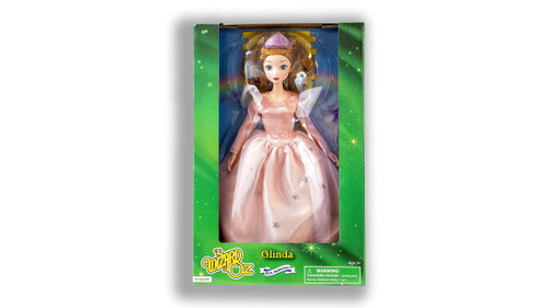OZ 125TH Aniversary 11" Glinda Fashion Doll & Accessories,Poseable, with a Piece of The Yellow Brick Road OZ 125TH Aniversary 11" Glinda Fashion Doll & Accessories,Poseable, with a Piece of The Yellow Brick Road