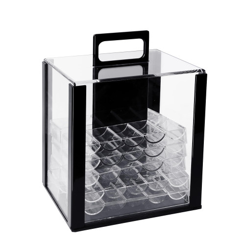 GSE Games & Sports Expert Acrylic Poker Chip Case with 10 Chip Trays, Hold 1,000 Chips, Casino Grade Poker Chips Holder for Poker Chips GSE Games & Sports Expert Acrylic Poker Chip Case with 10 Chip Trays, Hold 1,000 Chips, Casino Grade Poker Chips Holder for Poker Chips