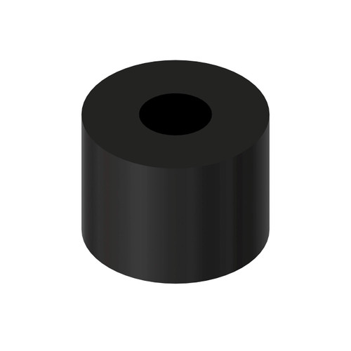 Robosource Black Nylon Spacer 3/8inches Thick, 1/2inches OD 0.194inches ID, 50 Pack for VEX Robotics
