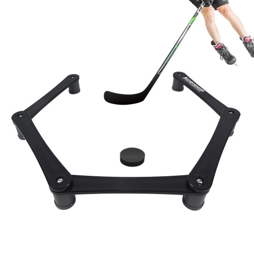 GIRISHIP Hockey Training Equipment, Adjustable Hockey Stick Handling Trainer for Puck Control and Coordination, Portable Stickhandling Training Tool, 5-Section GIRISHIP Hockey Training Equipment, Adjustable Hockey Stick Handling Trainer for Puck Control and Coordination, Portable Stickhandling Training Tool, 5-Section