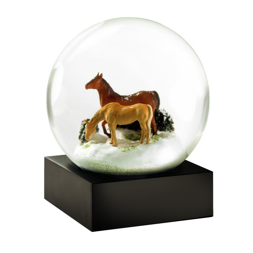 CoolSnowGlobes Horses Cool Snow Globe CoolSnowGlobes Horses Cool Snow Globe
