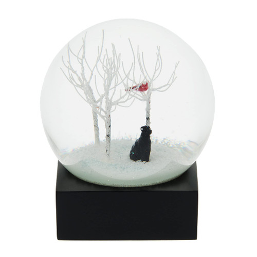 Black Lab in Woods Snow Globe by CoolSnowGlobes Black Lab in Woods Snow Globe by CoolSnowGlobes