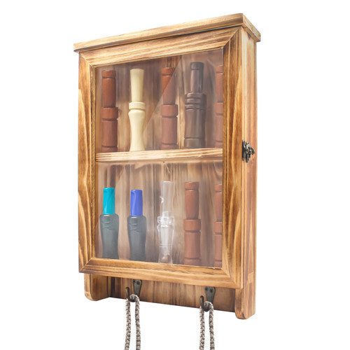 for Duck Call and Lanyard Display Rack - Storage Case for 10 Duck Calls and 2 Duck Hunting Call Lanyards, Wall Mount Visible Duck Whistle Holder Shadow Box for Home Decoration, Wooden, 15.3"x9.8" for Duck Call and Lanyard Display Rack - Storage Case for 10 Duck Calls and 2 Duck Hunting Call Lanyards, Wall Mount Visible Duck Whistle Holder Shadow Box for Home Decoration, Wooden, 15.3"x9.8"