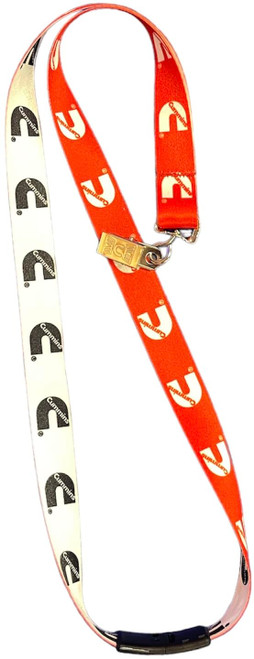 Cummins dodge lanyard holder clip key chain trucker diesel gear truck red white