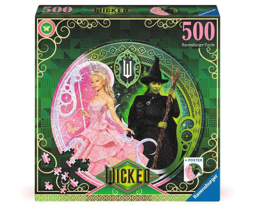 Ravensburger Wicked: Act 1 500 Piece Jigsaw Puzzle for Adults - 12001276 - Handcrafted Tooling, Made in Germany, Every Piece Fits Together Perfectly Ravensburger Wicked: Act 1 500 Piece Jigsaw Puzzle for Adults - 12001276 - Handcrafted Tooling, Made in Germany, Every Piece Fits Together Perfectly