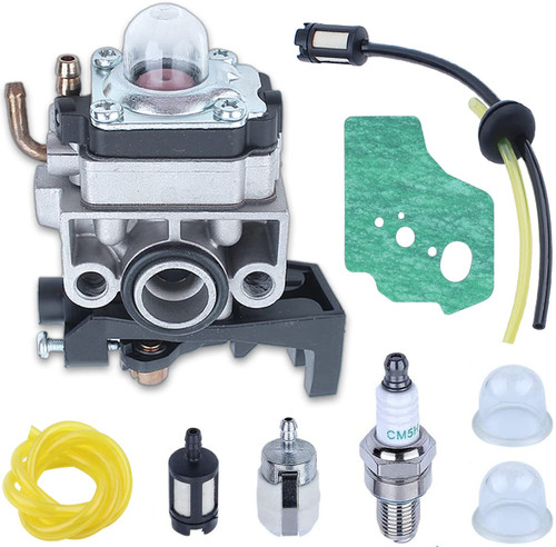Carburettor Carb Kit for Honda GX35 GX25 FG110 HHT25 HHT35, ADEFOL Carburetor + Gasket + Fuel Filter + Air Filter + Spark Plug + Primer Bulb Engine Replacement Parts Kit 9 in 1 Carburettor Carb Kit for Honda GX35 GX25 FG110 HHT25 HHT35, ADEFOL Carburetor + Gasket + Fuel Filter + Air Filter + Spark Plug + Primer Bulb Engine Replacement Parts Kit 9 in 1