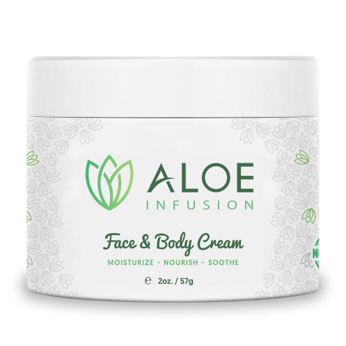 Aloe Infusion Aloe Vera Face & Body Cream – Natural Moisturizer for Dry, Sensitive & Irritated Skin – Hydrating, Non-Greasy Lotion with Shea Butter & Manuka Honey – After-Sun Care & Eczema Cream-1761917607 Aloe Infusion Aloe Vera Face & Body Cream – Natural Moisturizer for Dry, Sensitive & Irritated Skin – Hydrating, Non-Greasy Lotion with Shea Butter & Manuka Honey – After-Sun Care & Eczema Cream-1761917607
