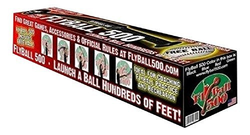 Flyball 500 Youth Baseball Fielding Trainer – Practice Pop Flies, Grounders & Line Drives for Improved Fielding Skills