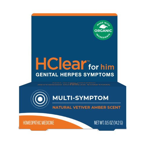 HClear for him by FemiClear - Topical Ointment - Formulated with All-Natural and Organic Ingredients - Fast-Acting Relief - Manufactured in The USA - (0.5 Oz Tube)