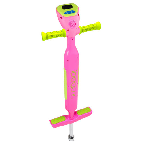 Flybar iPogo Jr. - Worlds First Interactive Counting Pogo Stick for Kids Ages 5 to 9 (Pink) Flybar iPogo Jr. - Worlds First Interactive Counting Pogo Stick for Kids Ages 5 to 9 (Pink)