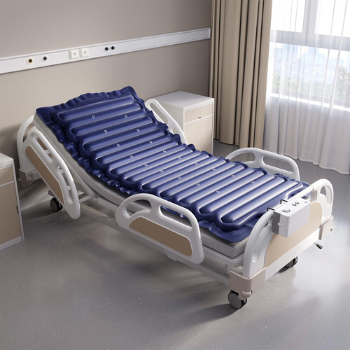 VOCIC Alternating Air Pressure Mattress Pad, Bed Sore Prevention Solution Mattress Topper with 6-Setting Pump, Waterproof Pressure Ulcer Cushion Pad for Hospital Beds and Home, S12VA VOCIC Alternating Air Pressure Mattress Pad, Bed Sore Prevention Solution Mattress Topper with 6-Setting Pump, Waterproof Pressure Ulcer Cushion Pad for Hospital Beds and Home, S12VA
