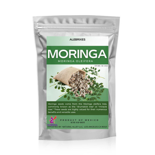 Alebrixes - Moringa 6 oz | Premium Quality Moringa Oleifera (Drumstick) | 100% Natural Herbal Tea | Imported from Mexico Alebrixes - Moringa 6 oz | Premium Quality Moringa Oleifera (Drumstick) | 100% Natural Herbal Tea | Imported from Mexico