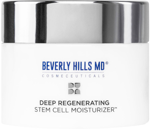 Beverly Hills MD Deep Regenerating Stem Cell Moisturizer- Brighten & Revitalize the Look of Skin on Face, Neck w/Swiss Alpine Rose Stem Cells & Hyaluronic Acid- Smooth + Plump Formula