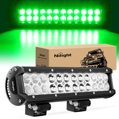 Nilight LED Light Bar 12 Inch 72W Spot Flood Combo Green Beam Off Road Lights Fishing Hunting Emergency Deck Boat Work Lighting for Trucks UTV Pick-up Van Boat Tractor Nilight LED Light Bar 12 Inch 72W Spot Flood Combo Green Beam Off Road Lights Fishing Hunting Emergency Deck Boat Work Lighting for Trucks UTV Pick-up Van Boat Tractor
