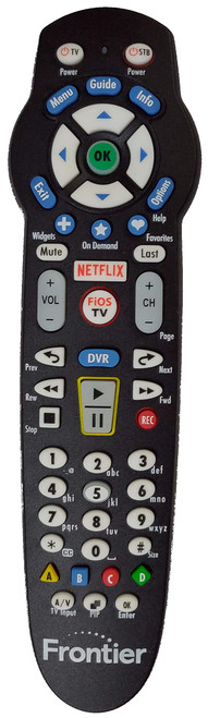 Original Verizon FiOS Remote Control Version 5 + Free Batteries + Manual [New Sealed and Latest 2-Device Verizon FiOS Replacement Remote Version 5]