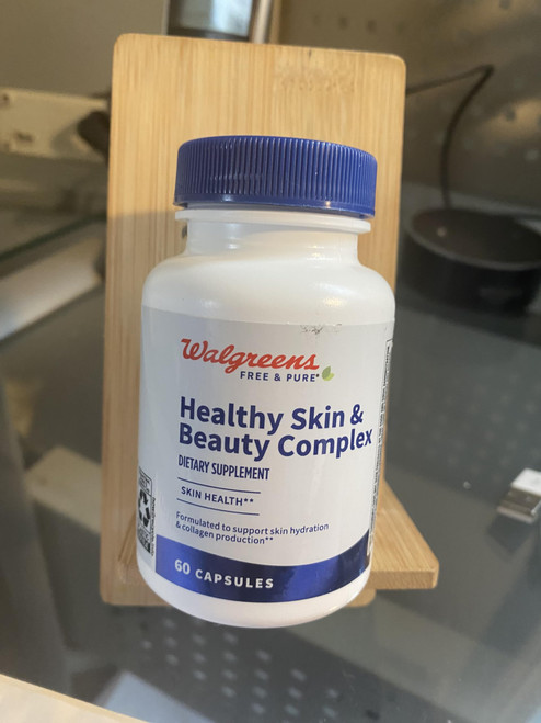 walgreens Healthy Skin & Beauty Complex, 60 Capsules, 1 Count (Pack of 1)
