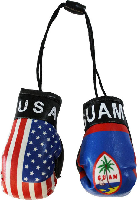 USA and Guam - Mini Boxing Gloves USA and Guam - Mini Boxing Gloves