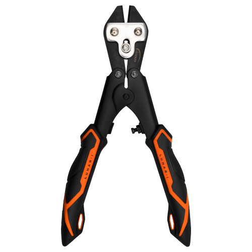 danco Lunar-I 8" Fishing Hook and Wire Cutter, Mini Bolt Cutter, Spring Loaded, Small Heavy Duty Wire/Cable Cutter, Saltwater Resistant, Cuts Hooks, Wire, & Cables | Spring Loaded with Rubber Grips