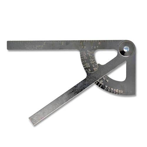 Pocket Sized Pipe Caliper, for Iron Pipe and Copper Tubing Size, Made in USA Pocket Sized Pipe Caliper, for Iron Pipe and Copper Tubing Size, Made in USA