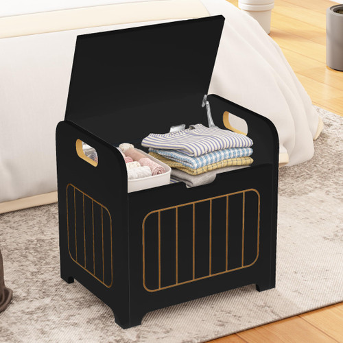 Aenuert Kids Storage Chests & Trunks Black Toy Storage Chests, Small Cube Storage Box Organizer,Wooden Storage Bin With Handle For Store Toy Books Clothes,Small Square Nightstand For Entryway,Bedroom Aenuert Kids Storage Chests & Trunks Black Toy Storage Chests, Small Cube Storage Box Organizer,Wooden Storage Bin With Handle For Store Toy Books Clothes,Small Square Nightstand For Entryway,Bedroom
