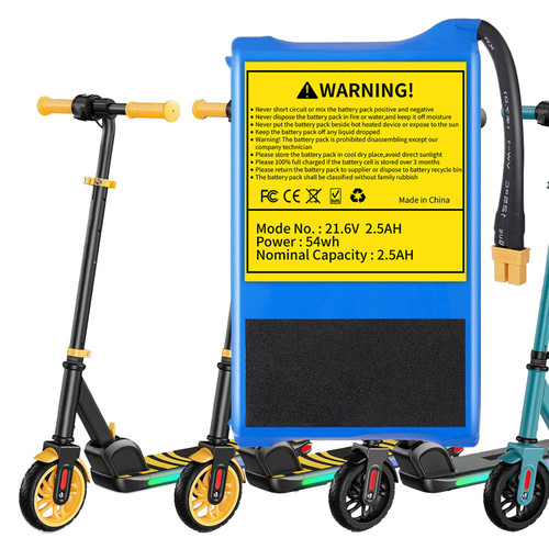 21.6V 2.5Ah Electric Scooter Replacement Battery Pack Compatible for SmooSat Electric Kids Scooter E9 / E9 Pro / E9 Apex, 54WH, Dimensions: 1 x 2.75 x 4.75 inches 21.6V 2.5Ah Electric Scooter Replacement Battery Pack Compatible for SmooSat Electric Kids Scooter E9 / E9 Pro / E9 Apex, 54WH, Dimensions: 1 x 2.75 x 4.75 inches