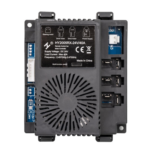 HY2005RX-24V 40A Mainboard Receiver Kids Powered Ride on car, Controller Control Box Accessories for Children Electric Ride on car Replacement Parts HY2005RX-24V 40A Mainboard Receiver Kids Powered Ride on car, Controller Control Box Accessories for Children Electric Ride on car Replacement Parts