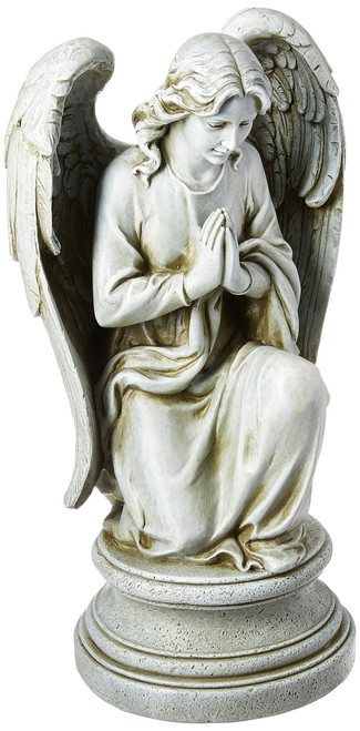 Joseph's Studio by Roman 17.75" H Praying Angel Garden Statue, Religious Outdoor Decor