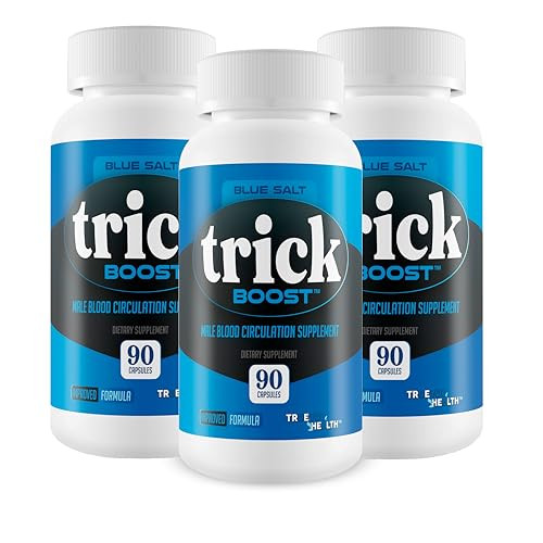 Blue Salt Trick Boost - Our Best Blood Flow Supplement - Poor Circulation Support - Better Blood Flow Care - Blood Circulation Titan Boost Dietary Supplement - Advanced Blood Flow 7 Simple Salt Trick-1762995552