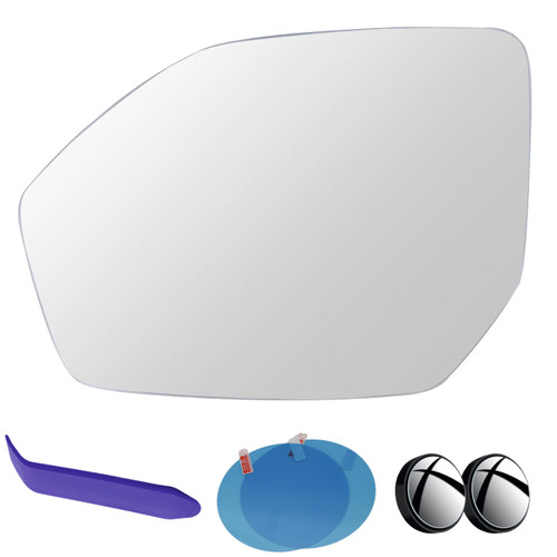 EAP Driver Side Mirror Glass Compatible with Hyundai Palisade 2018-2025, Heated, Without Auto Dimming, 87611S8100 87611S8000