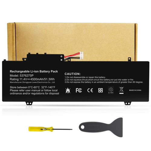 Futurebatt 5376275P Laptop Battery Replacement for Gateway GWTN141-10BK GWTN141-4 GWTN156-5BL GWTN141-2BL GWTN156-5BL UTL-509068-3S NV-509067-3S Series UTL-509068-3S NV-509067-3S