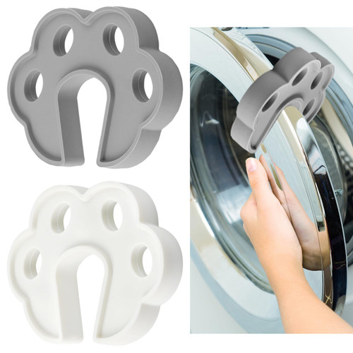 2 Pcs Front Load Washer Door Prop Washing Machine Door Prop Open Dryer Dishwasher Laundry Door Holder Washer Door Stopper to Keep for Proper Ventilation & Drying Washer And Dryer Accessories