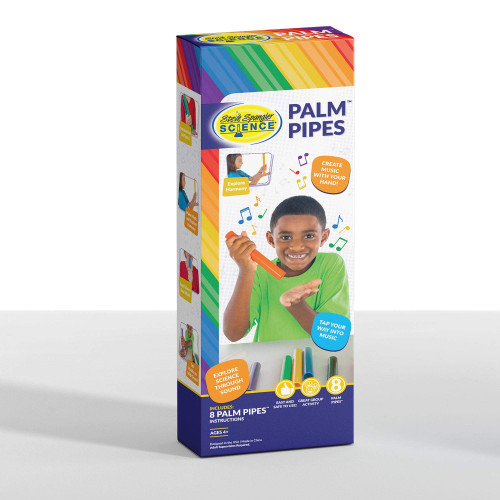 Steve Spangler's Palm Pipes®, 1 Pack of 8 Pipes