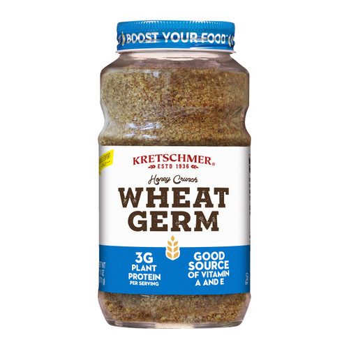 Kretchmer Honey Toasted Wheat Germ, Honey, 12Count