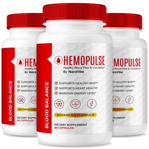 (3 Pack) HemoPulse – Daily Natural Formula with a Clean, Powerful Blend to Support Balanced Levels, Steady Energy & Circulation | Easy-to-Swallow Hemo Pulse Pills for Everyday Use (180 Capsules) (3 Pack) HemoPulse – Daily Natural Formula with a Clean, Powerful Blend to Support Balanced Levels, Steady Energy & Circulation | Easy-to-Swallow Hemo Pulse Pills for Everyday Use (180 Capsules)