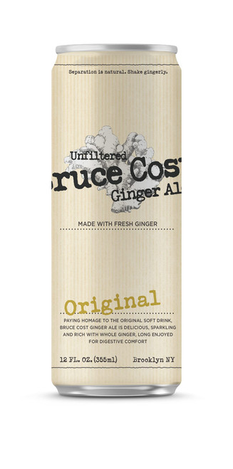 Bruce Cost Ginger Ale Original (24 pack, 12 oz can)