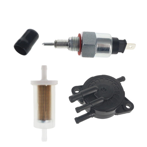 Masnln 16200-Z6L-003 Solenoid Valve for Honda GX630 GX630R GXV660RH GXV690R Engine with 16700-Z6L-003 Fuel Pump